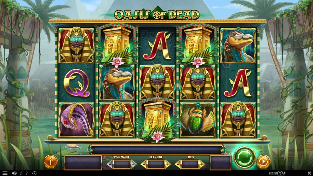 Slot Oasis of Dead: Mengenal Tema dan Grafis serta Cara Bermain Slot Play'n GO